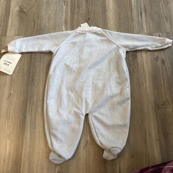 NWT Vintage One Piece Snap Kleinerts Made In USA Baby Gro Boy  Size 18-24 Lb - Picture 8 of 8